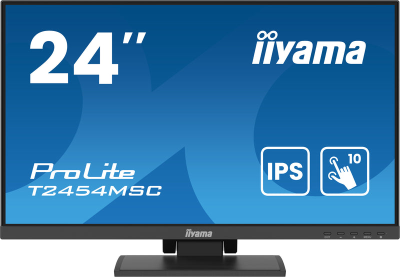 iiyama ProLite T2454MSC-B2AG Computerbildschirm 60,5 cm (23.8") 1920 x 1080 Pixel Full HD LED Touchscreen Multi-Nutzer Schwarz