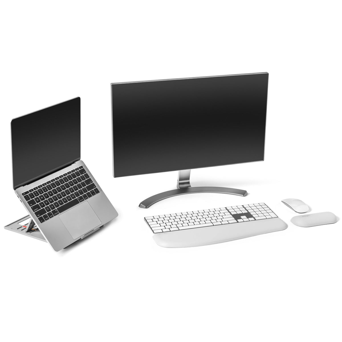 Kensington SmartFit Easy Riser Go - Höhenverstellbarer, ergonomischer Laptopständer für Laptops bis zu 14"