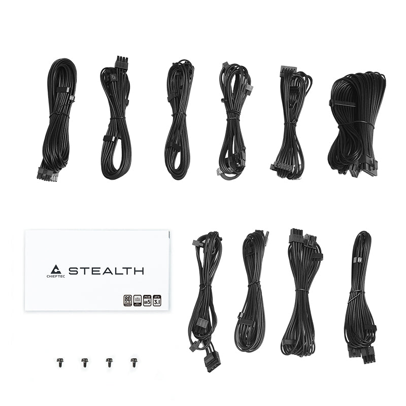 Bloc d'alimentation Chieftec Stealth Series SPX-1000-FC Noir