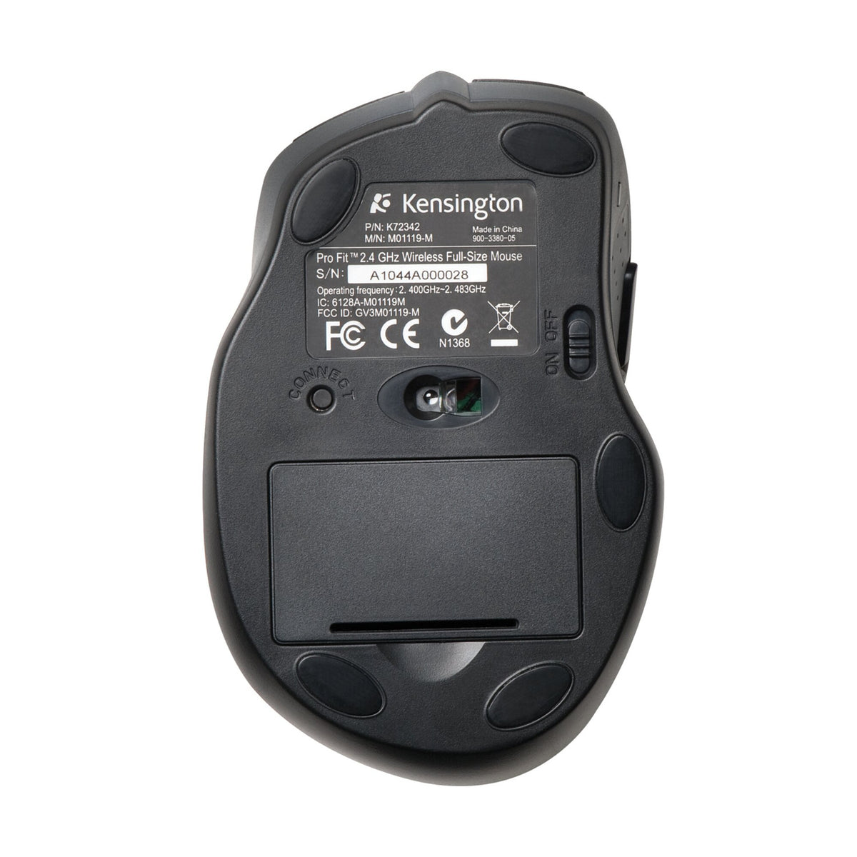 Kensington Pro Fit Kabellose Full-Size-Maus