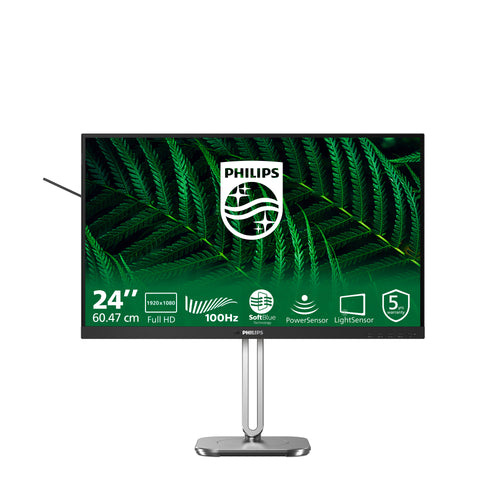Philips 5000 series 24B2G5200/00 Computerbildschirm 60,5 cm (23.8") 1920 x 1080 Pixel Full HD LCD Anthrazit