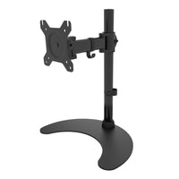 Techly Desk Stand for 1 Monitor 13 "-27" with Base h.400mm ICA-LCD 3400 68,6 cm (27") Tisch/Bank Schwarz