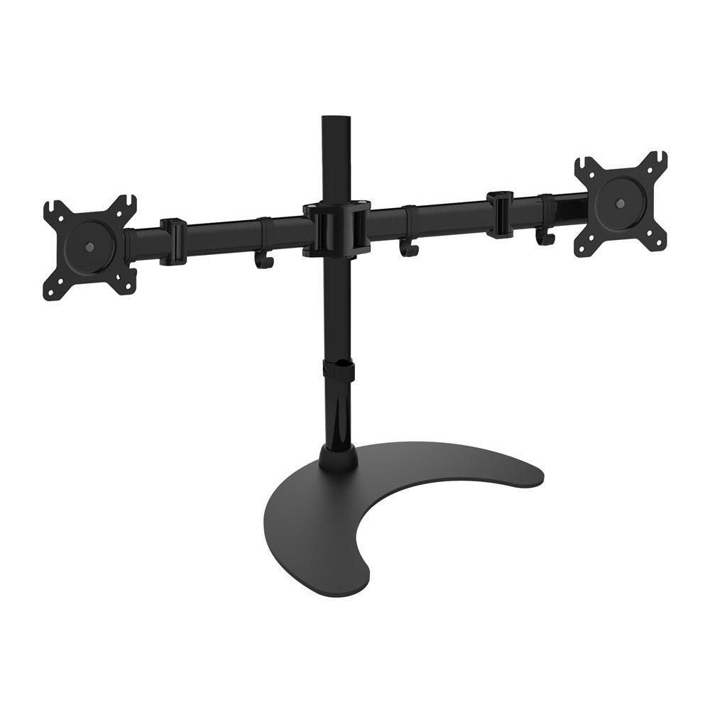 Techly Desk Stand for 2 Monitor 13-27" with Base h.400m ICA-LCD 3410 68,6 cm (27") Tisch/Bank Schwarz