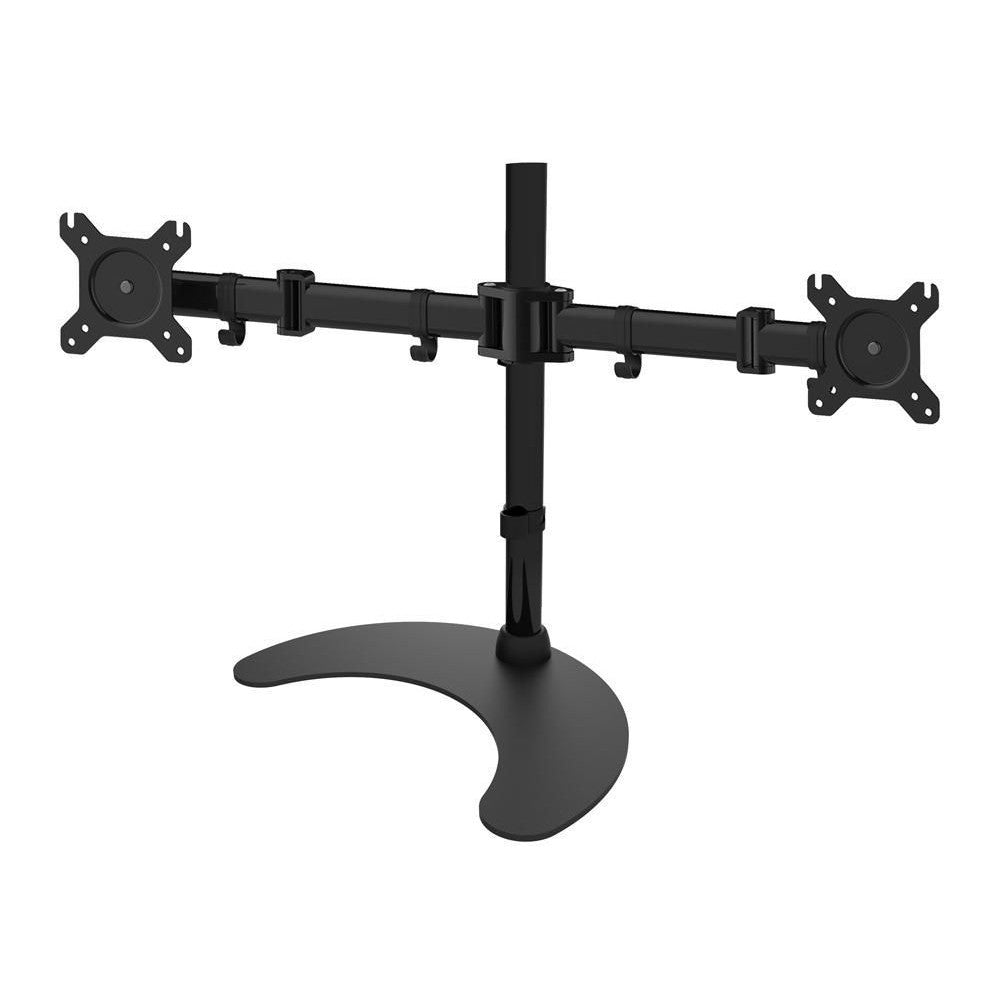 Techly Desk Stand for 2 Monitor 13-27" with Base h.400m ICA-LCD 3410 68,6 cm (27") Tisch/Bank Schwarz