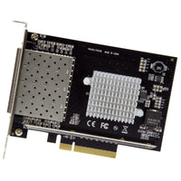 StarTech.com Quad Port 10G SFP+ Netzwerkkarte - Intel XL710 Open SFP+ Converged Adapter - PCIe 10 Gigabit Ethernet Server NIC - 10GbE LWL LAN Karte - Dell PowerEdge HPE ProLiant