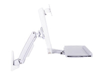 Multibrackets 4351 All-in-One PC/Workstation Halterungen/ Ständer 11,5 kg Weiß 38,1 cm (15") 68,6 cm (27")