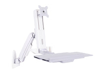 Multibrackets 4351 All-in-One PC/Workstation Halterungen/ Ständer 11,5 kg Weiß 38,1 cm (15") 68,6 cm (27")