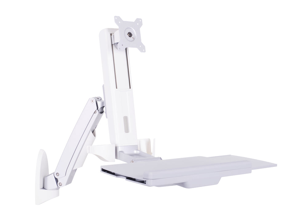 Multibrackets 4351 Tout-en-un PC/Station de travail Supports 11,5 kg Blanc 38,1 cm (15") 68,6 cm (27")