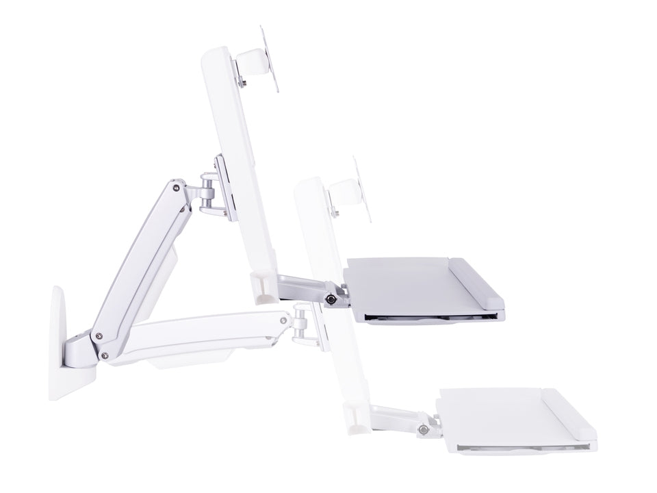 Multibrackets 4351 All-in-One PC/Workstation Halterungen/ Ständer 11,5 kg Weiß 38,1 cm (15") 68,6 cm (27")