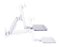 Multibrackets 4351 All-in-One PC/Workstation Halterungen/ Ständer 11,5 kg Weiß 38,1 cm (15") 68,6 cm (27")
