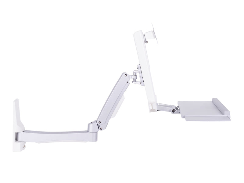 Multibrackets 4368 All-in-One PC/Workstation Halterungen/ Ständer 11,5 kg Weiß 38,1 cm (15") 68,6 cm (27")