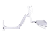 Multibrackets 4368 All-in-One PC/Workstation Halterungen/ Ständer 11,5 kg Weiß 38,1 cm (15") 68,6 cm (27")