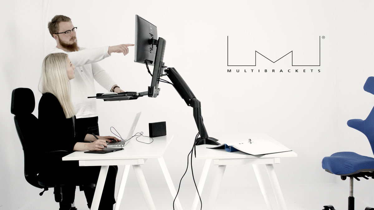 Multibrackets 4634 All-in-One PC/Workstation Halterungen/ Ständer 11,5 kg Schwarz 38,1 cm (15") 68,6 cm (27")
