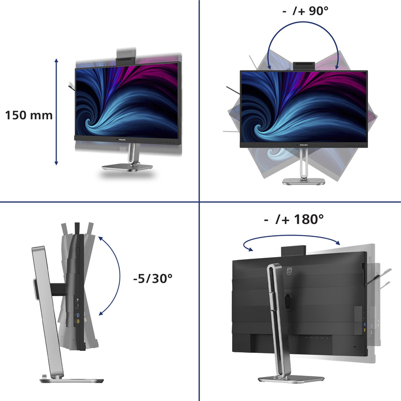 Philips 27B2U4601H/00 Computerbildschirm 68,6 cm (27") 2560 x 1440 Pixel