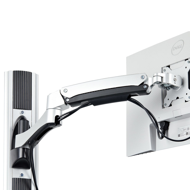 StarTech.com Workstation Wandhalterung, VESA-Halterung für 32" Monitor (10kg), Schwenkbare Monitorhalterung mit Tastaturarm