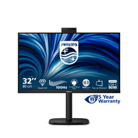 Philips 3000 series 32B2U3601H/00 Computerbildschirm 80 cm (31.5") 2560 x 1440 Pixel Quad HD LCD Schwarz
