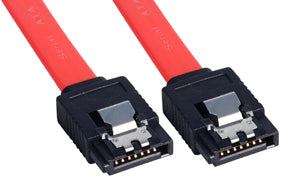 Lindy SATA Cable, 0.5m SATA-Kabel 0,5 m Rot