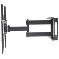 Manhattan Universal TV-Wandhalterung, neig- und schwenkbar, Ein Arm, geeignet für Flachbildschirme und Curved Displays von 37" bis 70"* und bis zu 50 kg