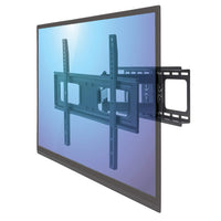 Manhattan Universal TV-Wandhalterung, neig- und schwenkbar, Ein Arm, geeignet für Flachbildschirme und Curved Displays von 37" bis 70"* und bis zu 50 kg