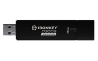 Kingston Technology IronKey 8GB D300S AES 256 XTS verschlüsselter USB-Stick