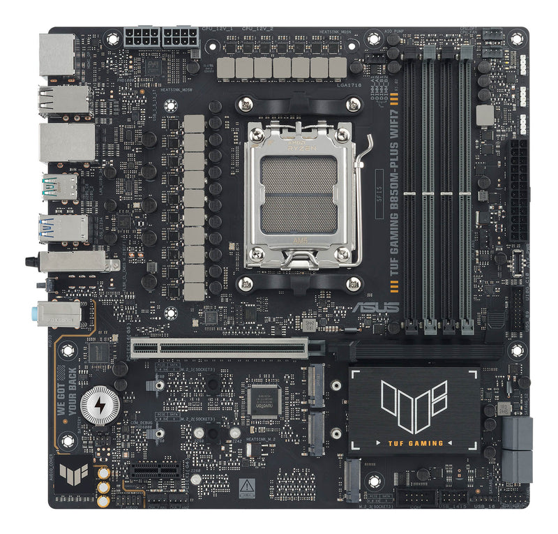ASUS TUF GAMING B850M-PLUS WIFI7 AMD B850 Sockel AM5 micro ATX