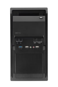 Chieftec LT-01B-350GPB Computer-Gehäuse Mini Tower Schwarz 250 W