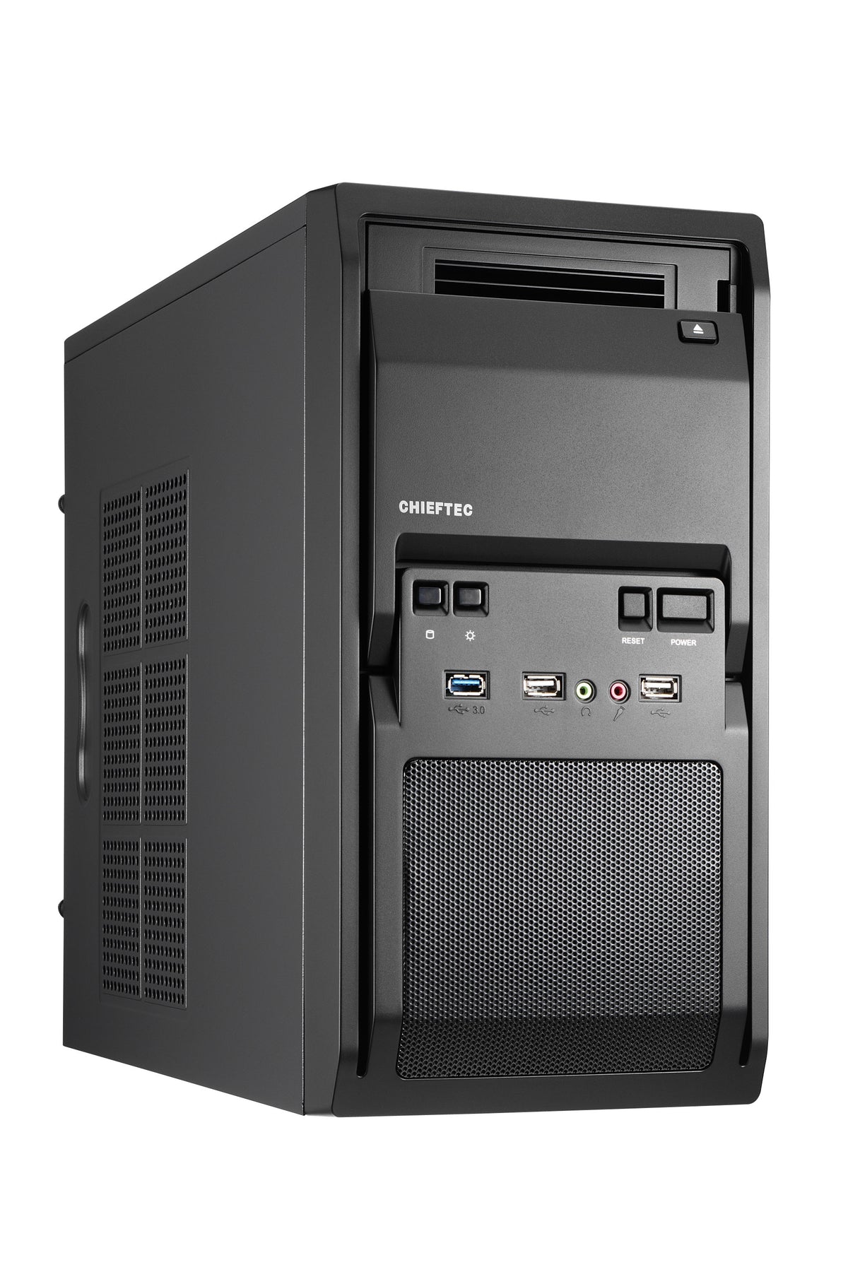 Chieftec LT-01B-350GPB Computer-Gehäuse Mini Tower Schwarz 250 W