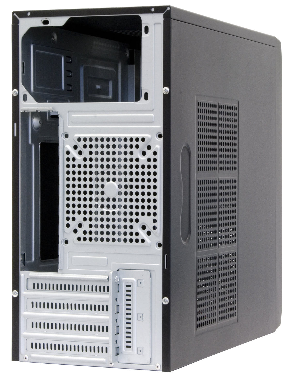 Chieftec LT-01B-350GPB Computer-Gehäuse Mini Tower Schwarz 250 W