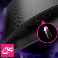 MSI MPG 491CQPDE QD-OLED Computerbildschirm 124,5 cm (49") 5120 x 1440 Pixel Dual QHD Schwarz