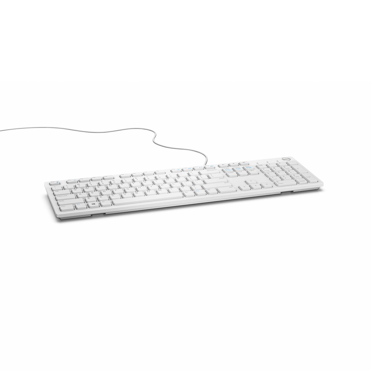 DELL kabelgebundene Tastatur – KB216 - deutsch (QWERTZ) - weiß