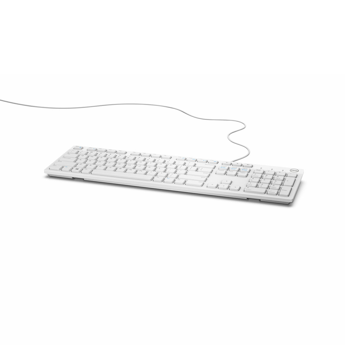 DELL kabelgebundene Tastatur – KB216 - deutsch (QWERTZ) - weiß