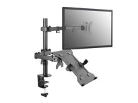 Equip 13”–32” Notebookablage- und Monitor/LCD-Tischhalterung