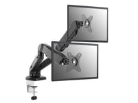Equip 650121 17”–32” Voll beweglicher Zweifach-Gasfeder-Monitor/LCD-Tischhalter