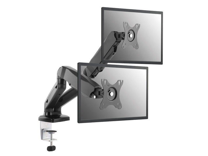 Equip 650121 17”–32” Voll beweglicher Zweifach-Gasfeder-Monitor/LCD-Tischhalter
