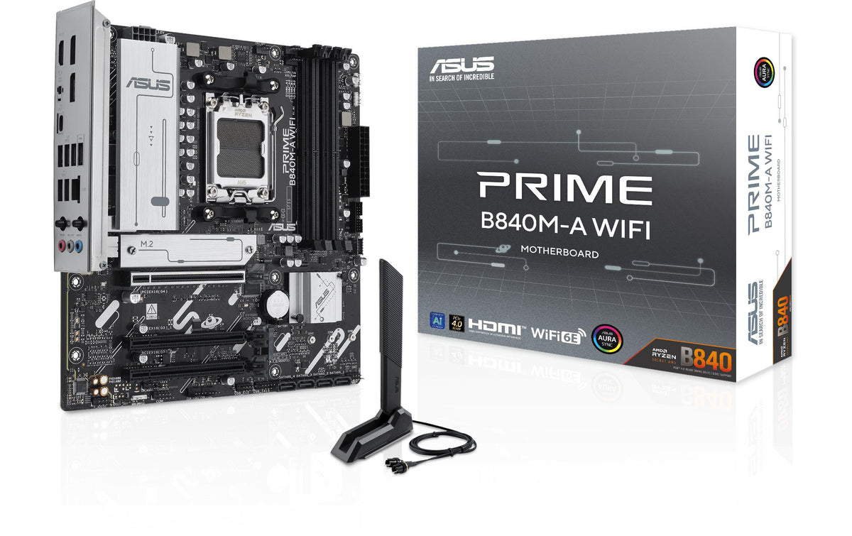 Asus B840 PRIME M-A WIFI DDR5 Micro ATX