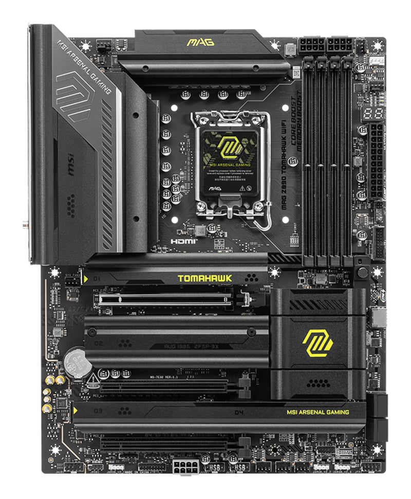 MSI MAG Z890 TOMAHAWK WIFI Motherboard Intel Z890 LGA 1851 (Socket V1) ATX