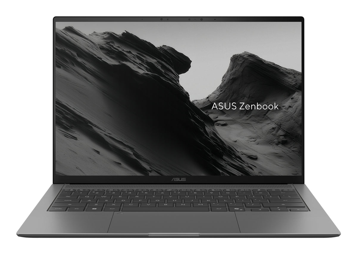 ASUS Zenbook S14 UM5406GA-SU192W AMD Ryzen AI 7 445 Laptop 35,6 cm (14") Touchscreen 3K 32 GB LPDDR5x-SDRAM 1 TB SSD Wi-Fi 7 (802.11be) Windows 11 Home Grau
