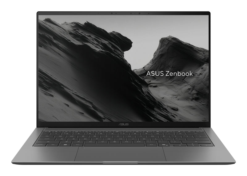 ASUS Zenbook S14 UM5406GA-SU192W AMD Ryzen AI 7 445 Laptop 35,6 cm (14") Touchscreen 3K 32 GB LPDDR5x-SDRAM 1 TB SSD Wi-Fi 7 (802.11be) Windows 11 Home Grau