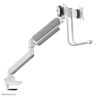 Neomounts DS75-450WH2 Monitorarm 17-32" - Gasfeder - Topfix - 180°-Stopp