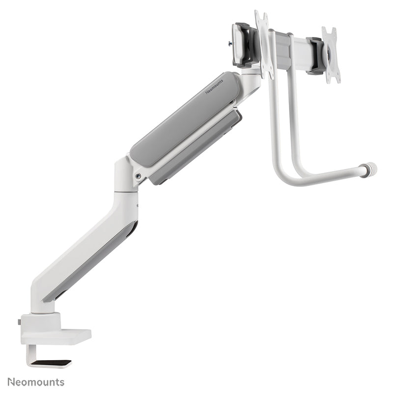 Neomounts DS75-450WH2 Monitorarm 17-32" - Gasfeder - Topfix - 180°-Stopp