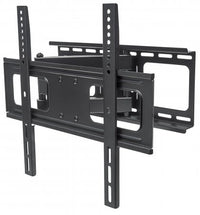 Manhattan Universal TV-Wandhalterung, neig- und schwenkbar, Ein Arm, geeignet für Flachbildschirme und Curved Displays von 32" bis 55"* und bis zu 50 kg