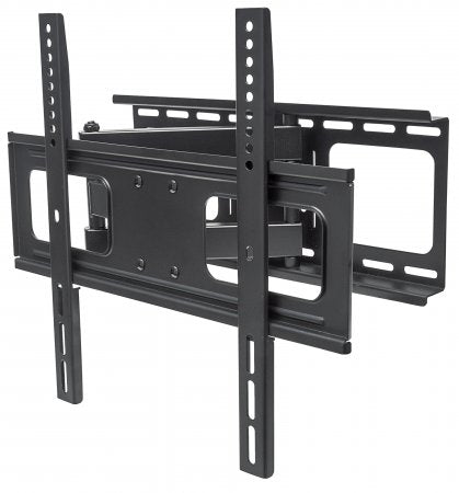 Manhattan Universal TV-Wandhalterung, neig- und schwenkbar, Ein Arm, geeignet für Flachbildschirme und Curved Displays von 32" bis 55"* und bis zu 50 kg