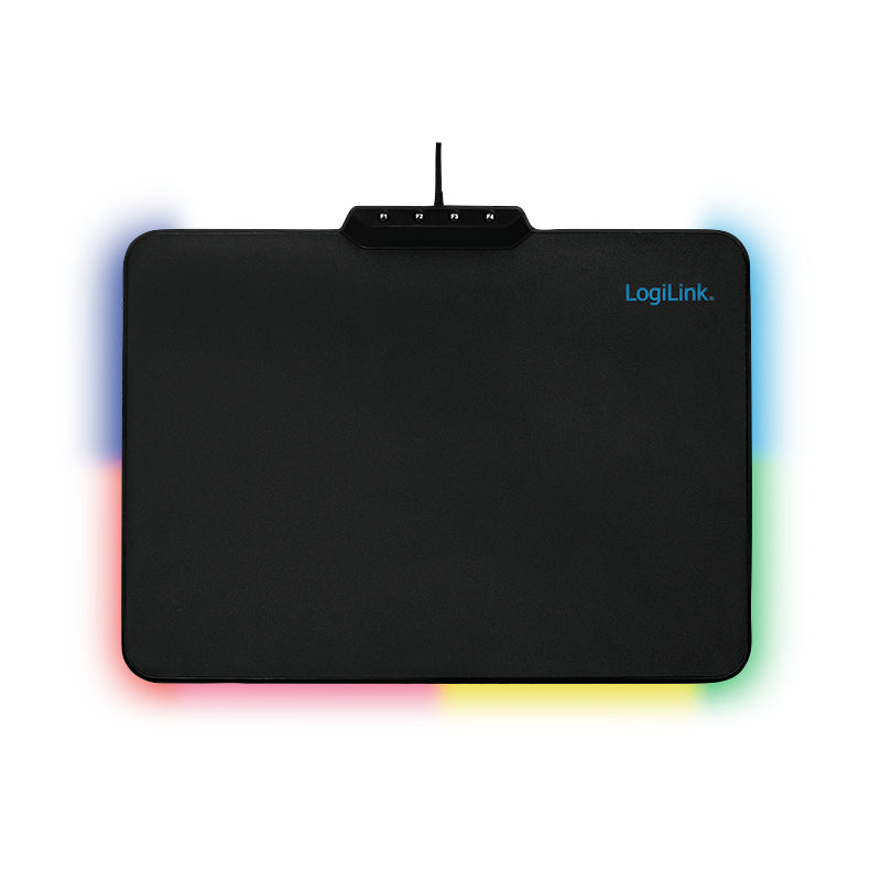LogiLink ID0155 Mauspad Gaming-Mauspad Schwarz