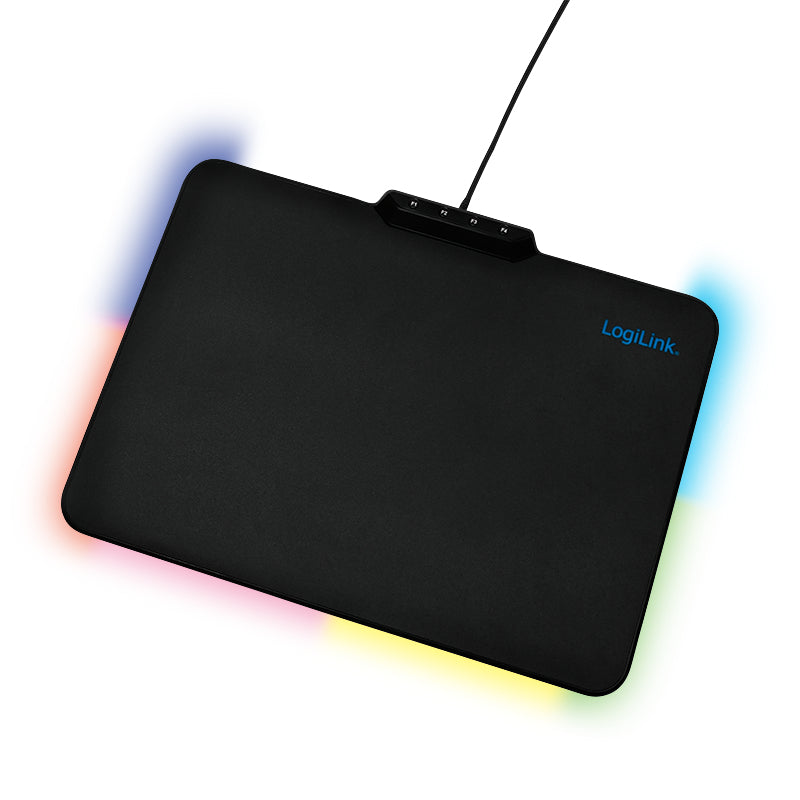 LogiLink ID0155 Mauspad Gaming-Mauspad Schwarz