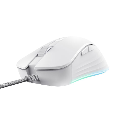 Trust GXT924W YBAR+ Maus Gaming rechts USB Typ-A Optisch 25600 DPI