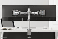 Neomounts NM-D135DSILVER Monitorarm 10-27"