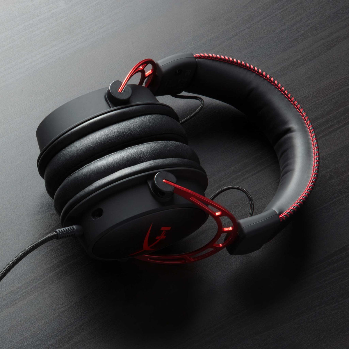 HyperX Cloud Alpha Kopfhörer Kabelgebunden Kopfband Gaming Schwarz, Rot