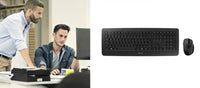 CHERRY DW 5100 Tastatur Maus enthalten Universal RF Wireless US Englisch Schwarz