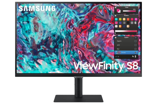 Samsung S80TB Computerbildschirm 68,6 cm (27") 3840 x 2160 Pixel 4K Ultra HD LED Schwarz