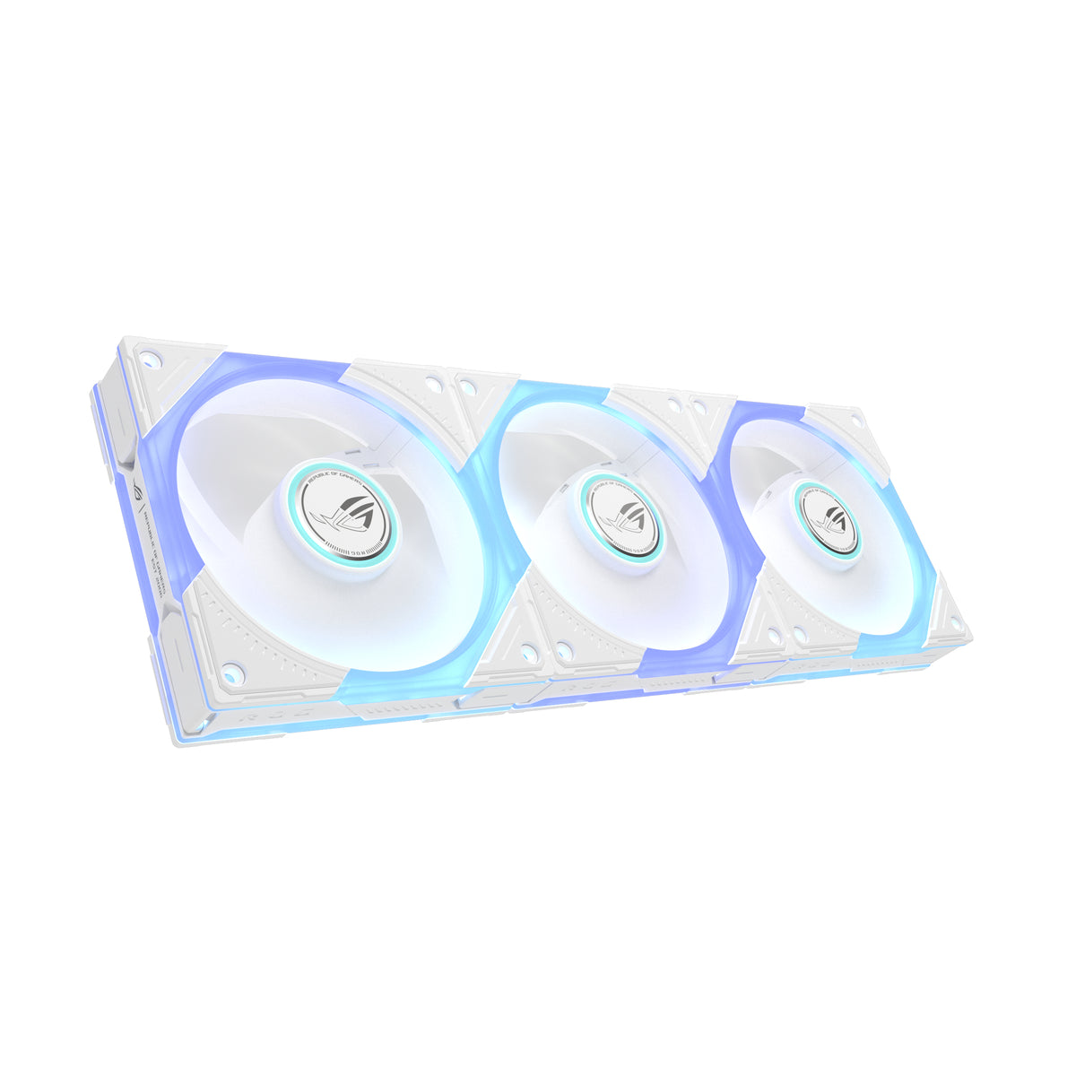 ASUS ROG Eurux GR120 ARGB Reverse Fan White Edition - Triple Pack Computergehäuse Ventilator 12 cm Weiß 3 Stück(e)